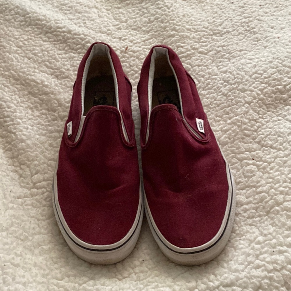 Vans - burgundy